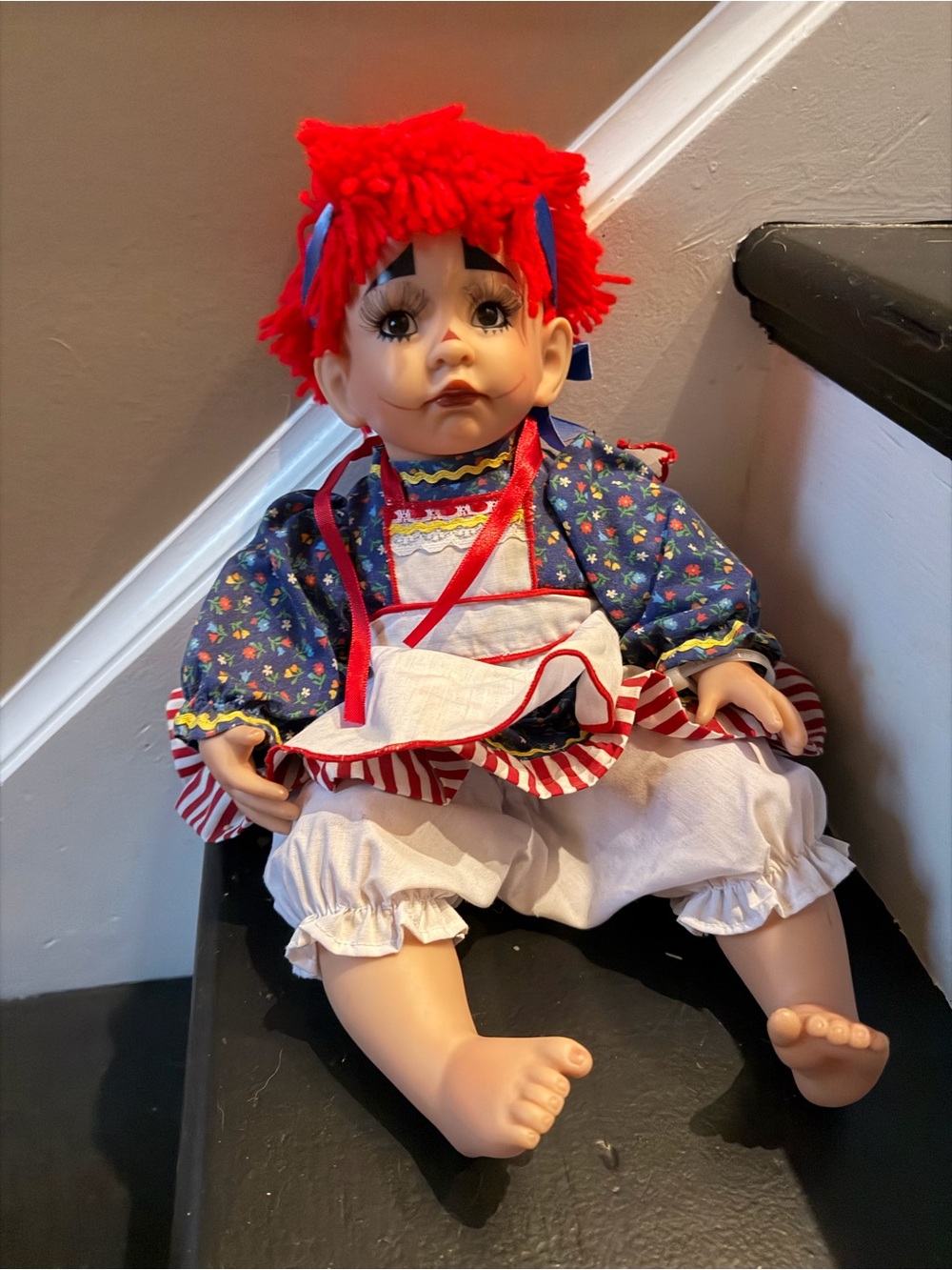 2003 Kelly J Ruppert Raggedy Ann doll
